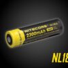 The Nitecore NL1823 (also known as NL183) is a rechargeable 18650 battery with a capacity of 2300mAh. Designed for durability and reliability, it provides consistent power for a variety of devices, ensuring dependable performance whenever you need it.