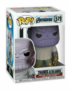 Introducing the Avengers Endgame Casual Thanos In The Garden Funko Pop #579. This Pop! Vinyl figure depicts Thanos in his casual attire as seen in the iconic "Garden" scene from Avengers: Endgame