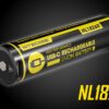 The new Nitecore NL1826R 18650 battery is a revolutionary battery designed with a built-in USB-C charging port making charging easier than ever! No more need for an extra charger as this battery can be charged directly using a standard USB-C charging cable (sold separately). Simply plug the battery into an available power source, and a red indicator light under the + pole (positive) will turn green upon completion. Alternatively, these batteries can still be charged on an external charger if desired. The NL1826R batteries are designed for powering high-drain devices such as high-output flashlights, lanterns, headlamps, and bike lights, as well as a variety of other appliances and devices. With built-in smart charging circuitry and other integrated safety features throughout, this battery will safely work in the majority of button-top compatible devices.