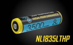 Made to perform in freezing temperatures, Nitecore NL1835LTHP 18650 battery triples the typical 18650 battery discharge efficiency at -40F, which makes it a great power source for low temperature applications. It comes with a respectable 4200mAh energy storage capacity. An ideal companion for all 18650 compatible devices in cold climate.