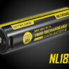 From Nitecore's latest battery lineup, the NL1836R stands out with its impressive 3600mAh capacity, ensuring a stable and enduring power supply for your devices. The integrated USB-C charging port further enhances convenience, accompanied by light indicators that signal the NL1836R's readiness for use. In case a USB-C cable isn't readily available, rest assured that the NL1836R remains compatible with many of Nitecore's external chargers. Crafted with Nitecore's renowned safety features and commitment to quality engineering, the NL1836R serves as a testament to the brand's reputation as a trustworthy provider of rechargeable Li-ion batteries.