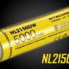 The next generation 21700 rechargeable battery from NITECORE, the NL2150DW has an amazing 5000mAh capacity. This powerful battery has improved performance, and superior energy density compared to previous 18650 batteries. Specifically designed for the R40 v2, the "DW" series batteries can work only with the NITECORE R40 v2 flashlight. An extra 21700 is a great back-up battery to have on hand, for those extra long patrols. The NL2150DW can only be charged via the mechanisms included with the R40 v2. Fortunately the NL2150DW can be charged directly via the USB-C slot on the R40 v2 or using the two charging docks included with the flashlight.