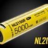 he next generation 21700 rechargeable battery from NITECORE, the NL2150R has an amazing 5000mAh capacity. This powerful battery has improved performance, and superior energy density compared to previous 18650 batteries.