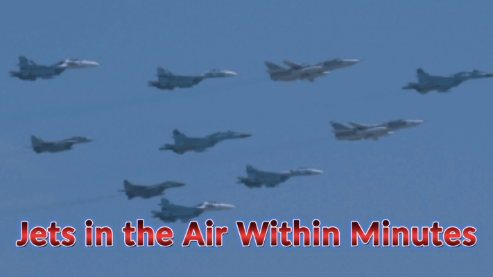 In response, Polish F-16s launched from Krzesiny Air Base, followed by German Eurofighter Typhoons. Moments later, U.S. F-35s lifted off from Lithuania, forming a multi-national intercept squadron.