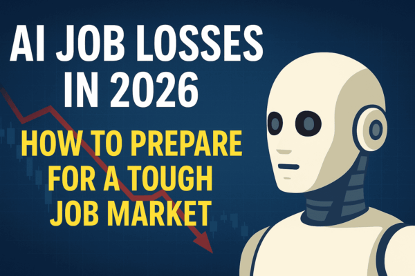 The 2026 job market will be challenging for white-collar workers, but opportunities remain for blue-collar trades and those who invest in alternative income streams like stock market trading or online selling on eBay.