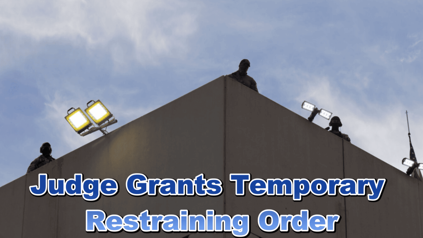 The court ruled that federal officials failed to show why they needed more forces when state and local authorities were already in place. The TRO acts as an immediate safeguard, preventing deployment until further review.