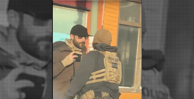 Authorities said the man was a U.S. citizen and a lawful gun owner. According to federal officials, agents were in the area conducting a law-enforcement operation when they encountered the man. Officials stated that he was armed with a handgun and carrying additional magazines at the time.